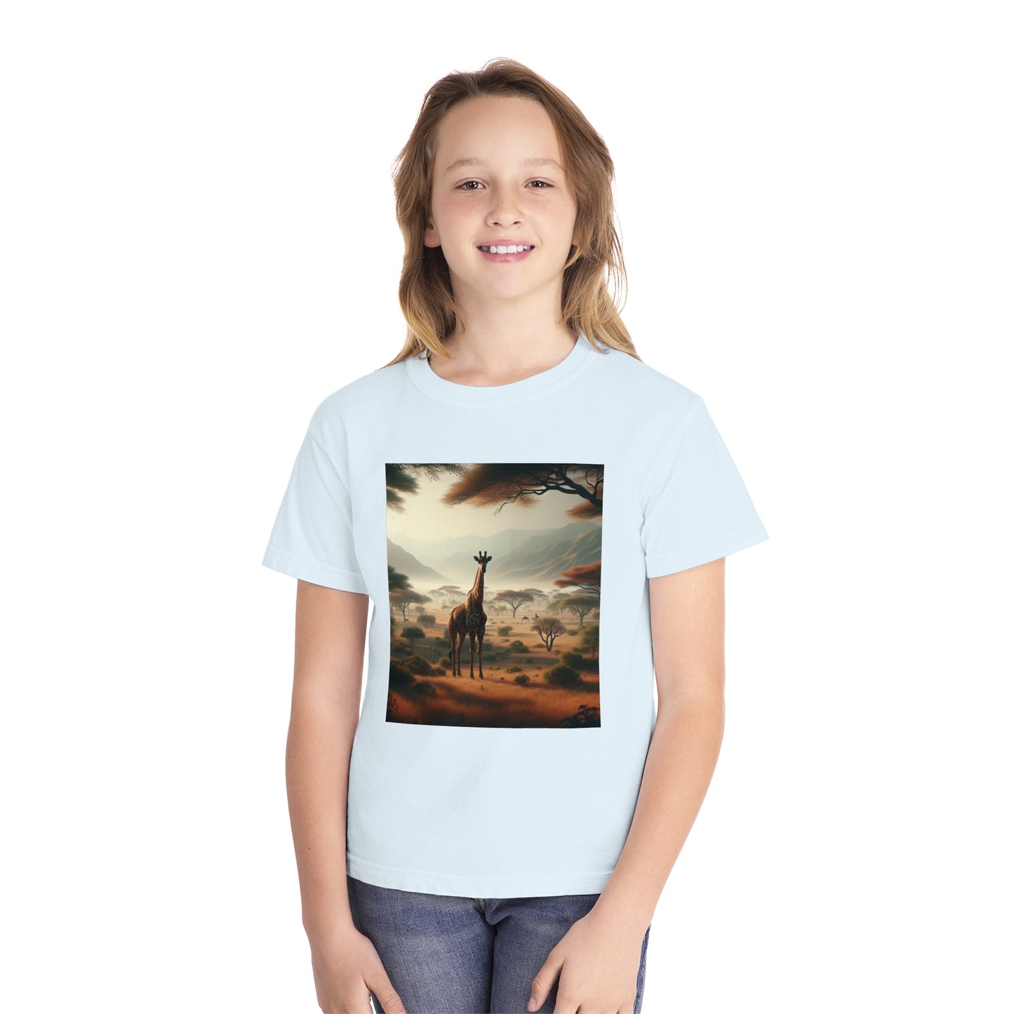 Giraffes Youth Midweight Tee