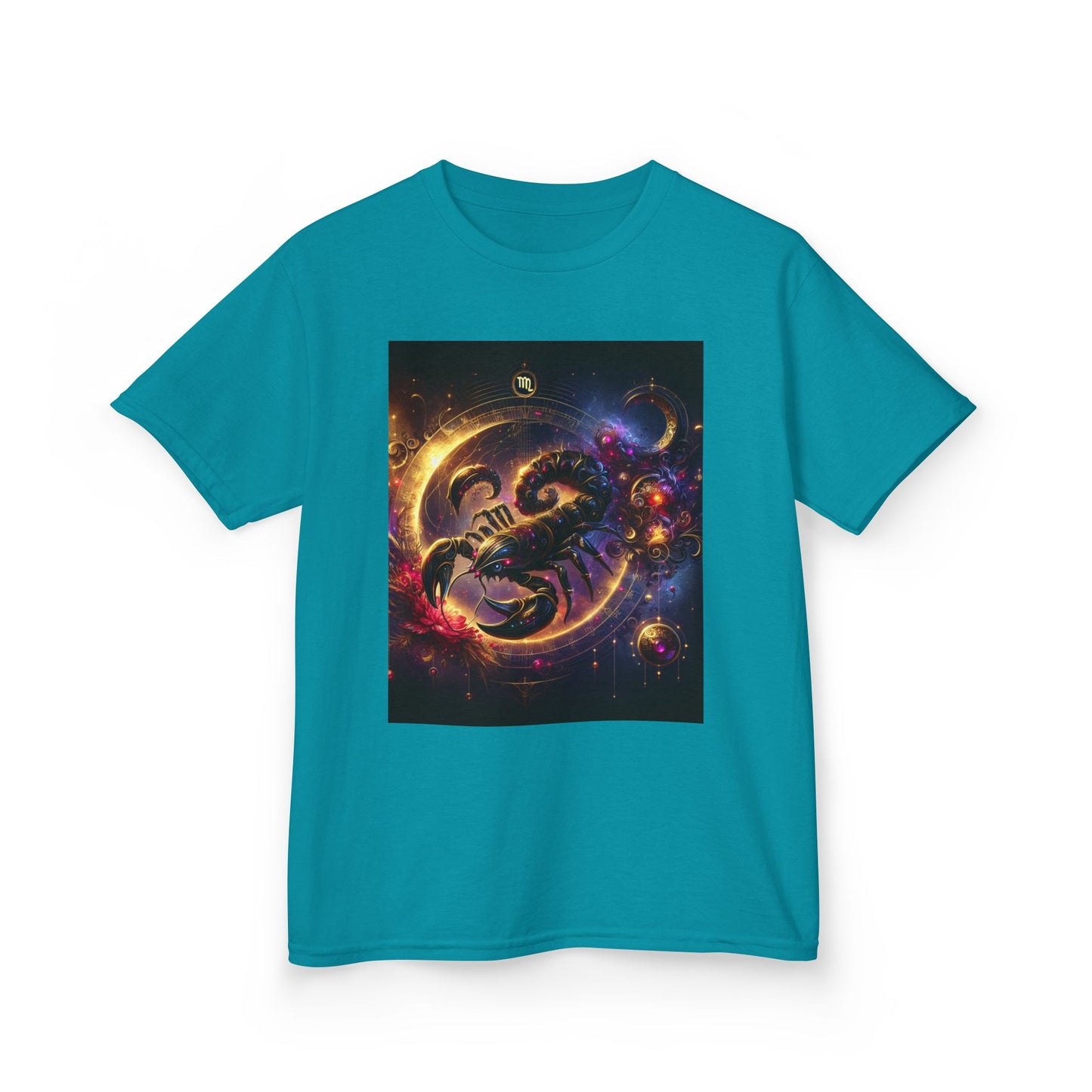 Scorpio  Horoscope Kids Tee - Cosmic Zodiac T-Shirt for Astrology Lovers, Birthday Gift, Everyday Wear, Reference Guide, Unique Design