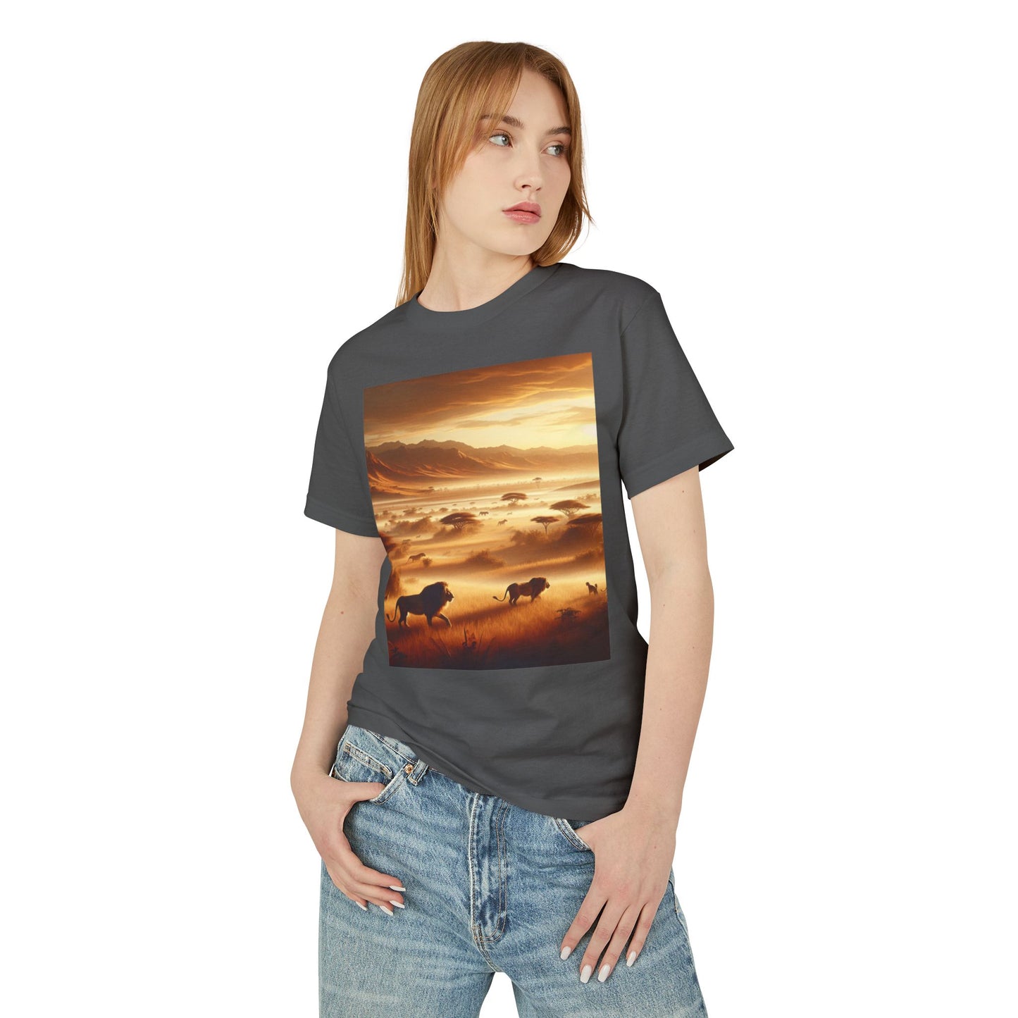 Lions Heavyweight Tee - Unisex Garment-Dyed Shirt