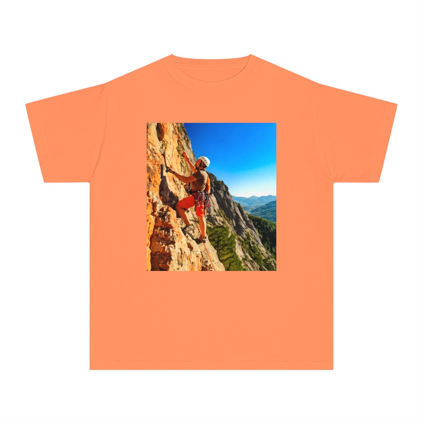 Rock Climbing Youth Midweight Tee