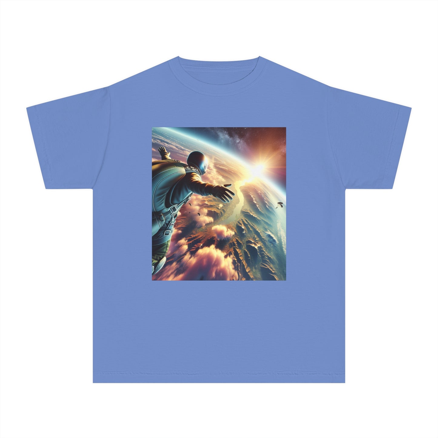 Sky Diving Youth Midweight Tee