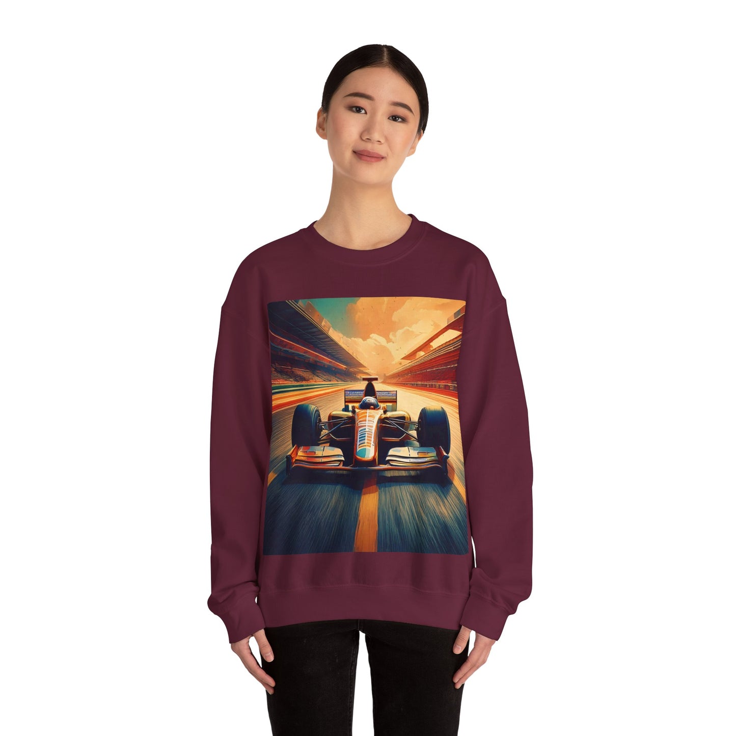 Race Car Crewneck Sweatshirt | Racing Apparel, Unisex Sweatshirt, F1 Gift, Motorsports Clothing, Car Enthusiasts Sweatshirt