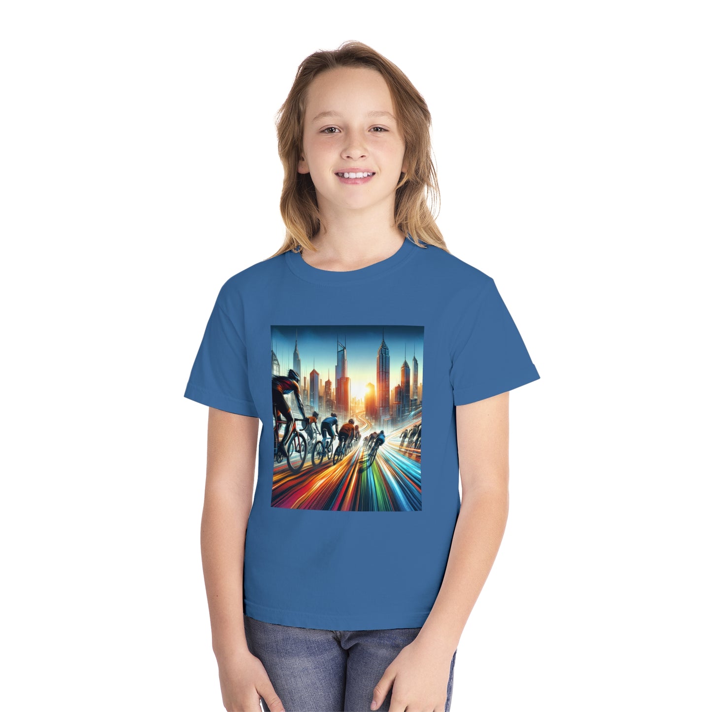 Cycling Youth Midweight Tee
