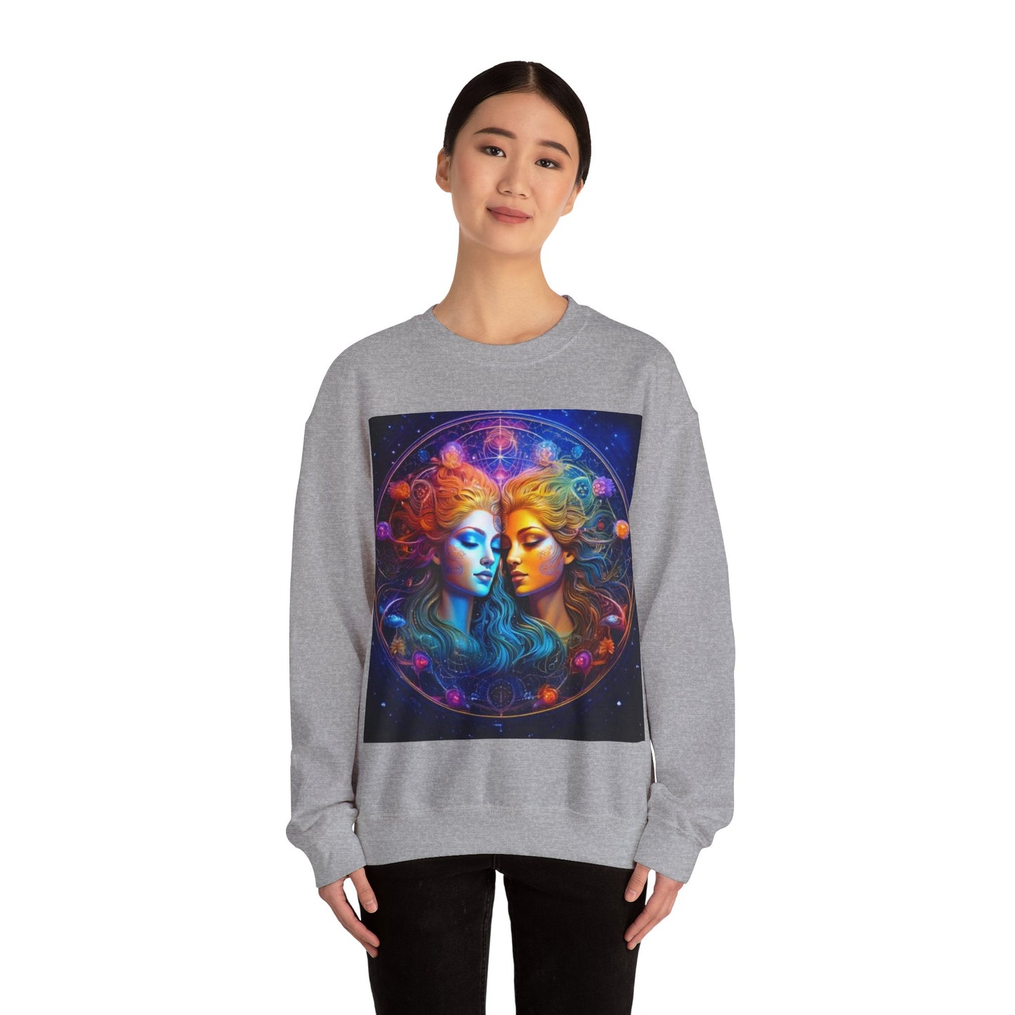 Gemini Crewneck Sweatshirt | Zodiac Apparel, Unisex Sweatshirt