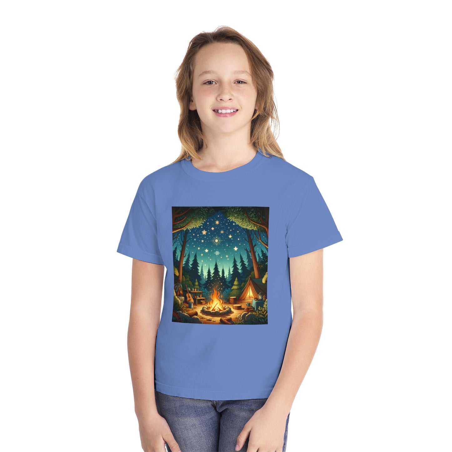 Camping Youth Midweight Tee