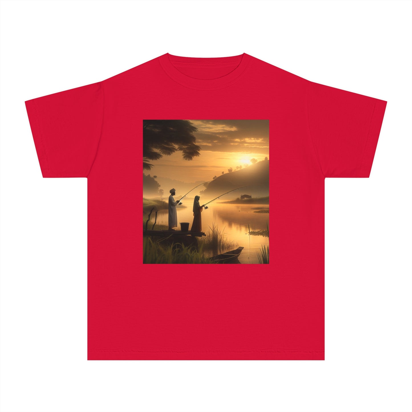 Fishing Youth Midweight Tee