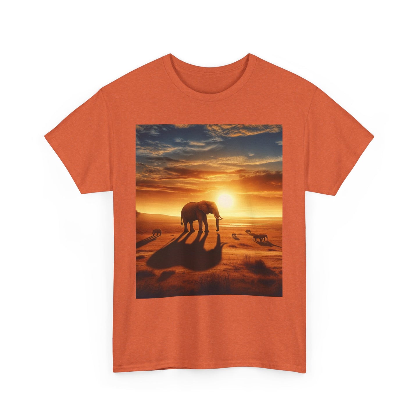 Elephants Women's Heavy Cotton Tee