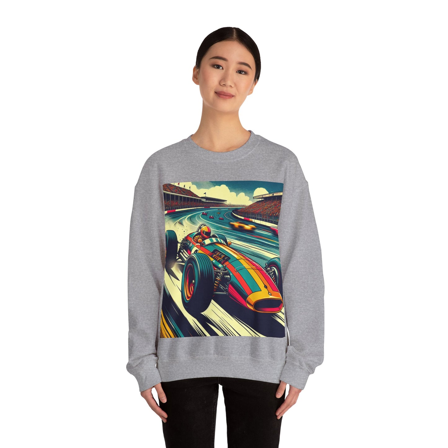 Race Car Crewneck Sweatshirt | Racing Apparel, Unisex Sweatshirt, F1 Gift, Motorsports Clothing, Car Enthusiasts Sweatshirt