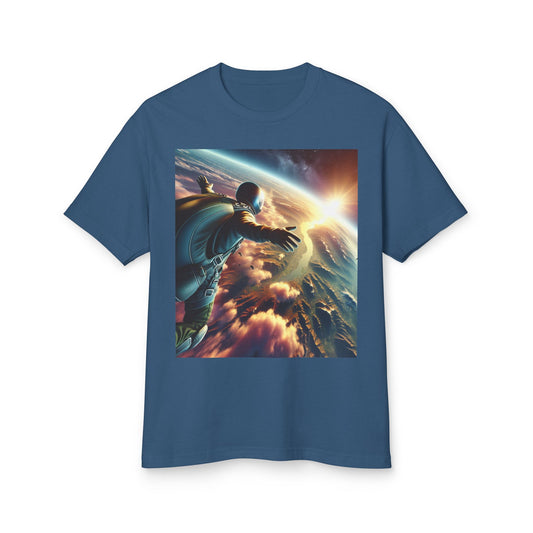Skydiving Heavyweight Tee - Unisex Garment-Dyed Shirt