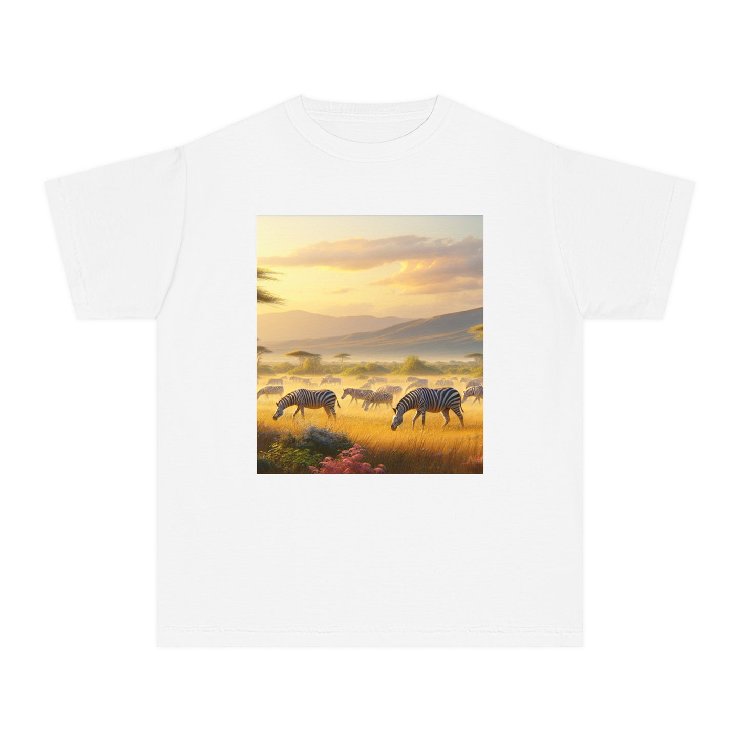 Zebras Youth Midweight Tee