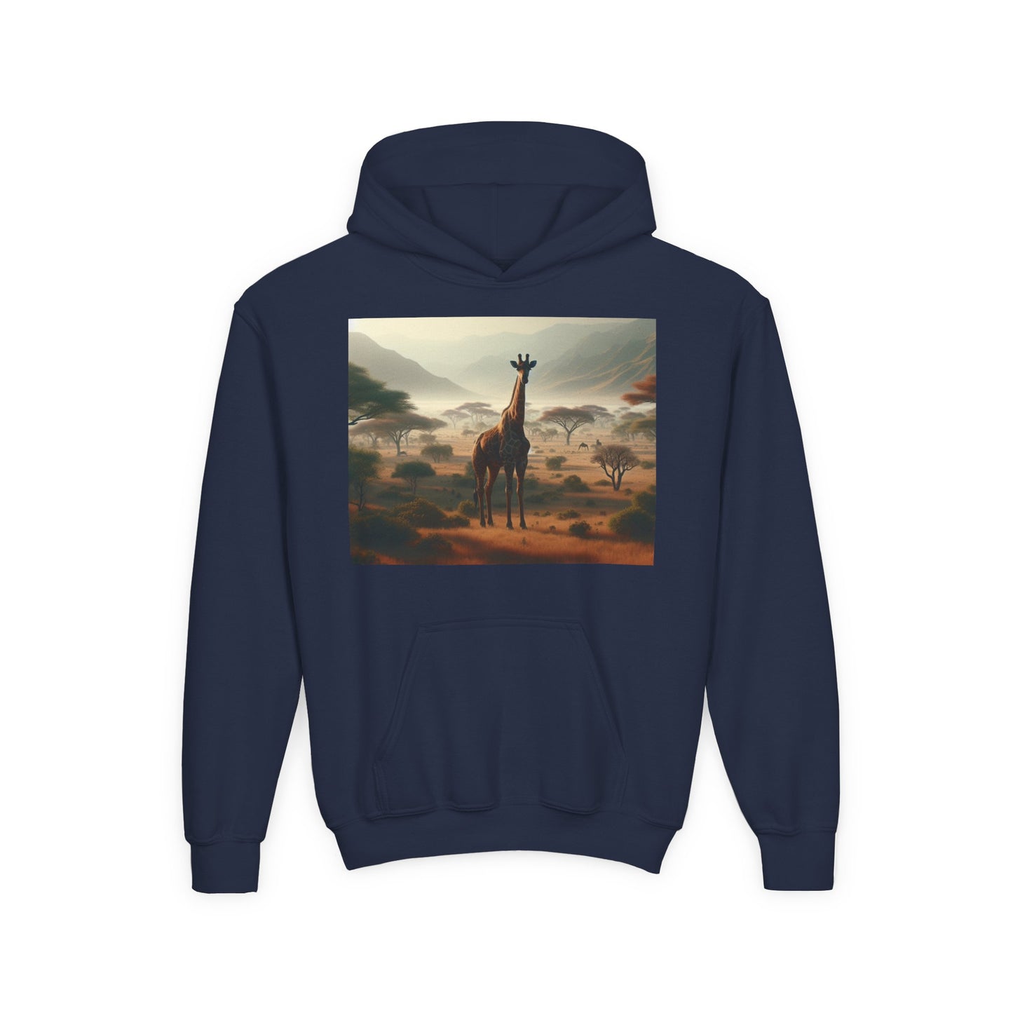 Giraffes Youth Hoodie - Heavy Blend Sweatshirt