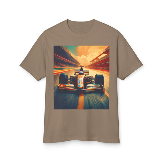 F1 Heavyweight Tee - Unisex Garment-Dyed Shirt