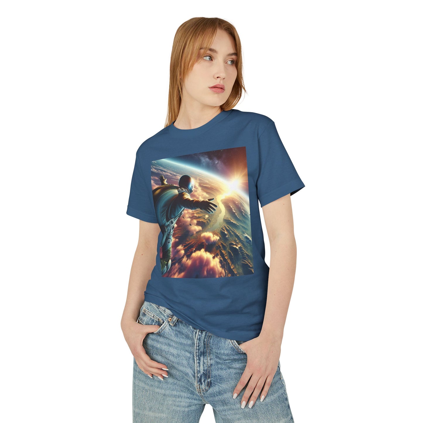 Skydiving Heavyweight Tee - Unisex Garment-Dyed Shirt