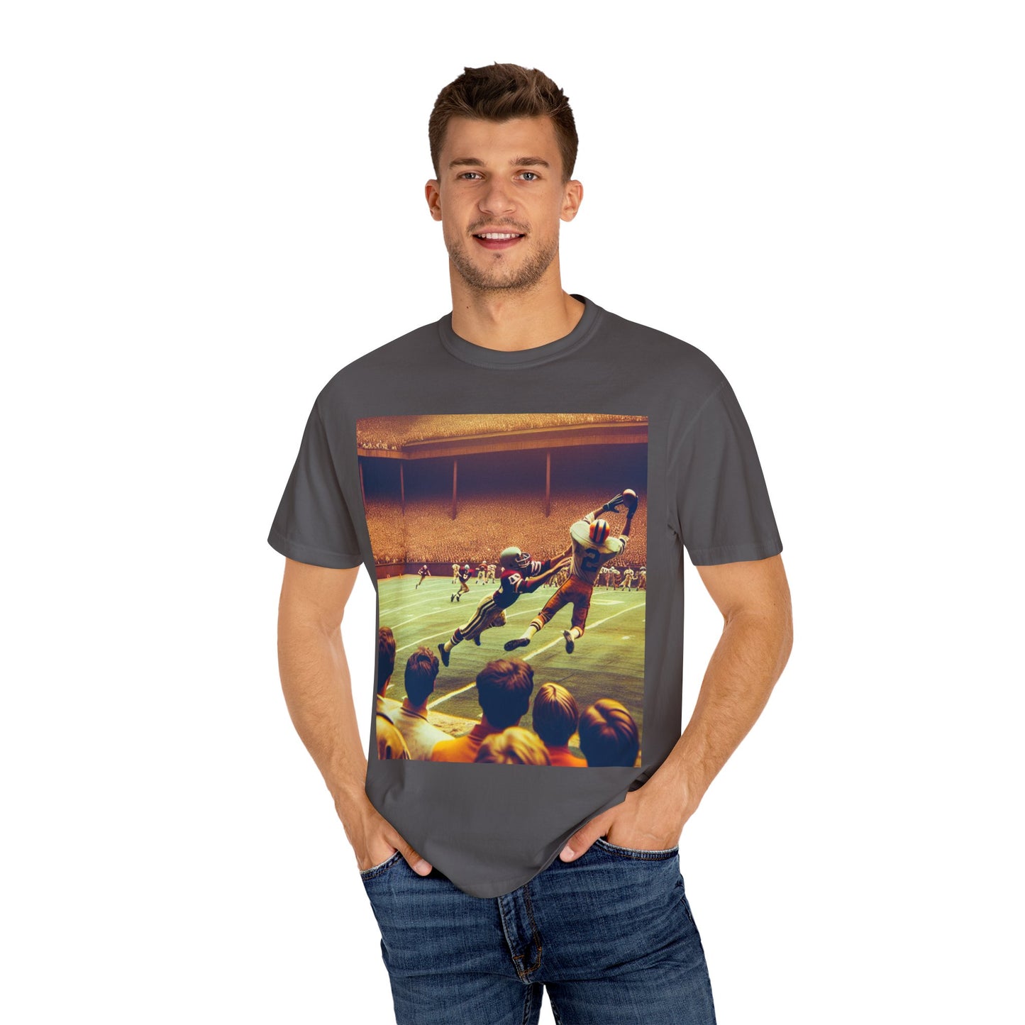 Vintage Football Unisex T-shirt, Retro Sports Tee, Fitness Apparel, Game Day Wear, Festival Outfit