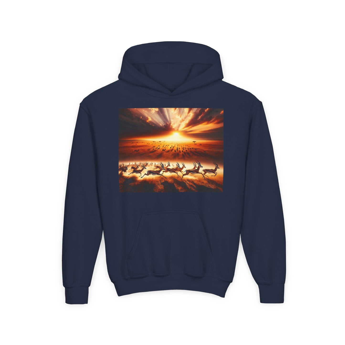 Gazelles Youth Hoodie - Heavy Blend Sweatshirt