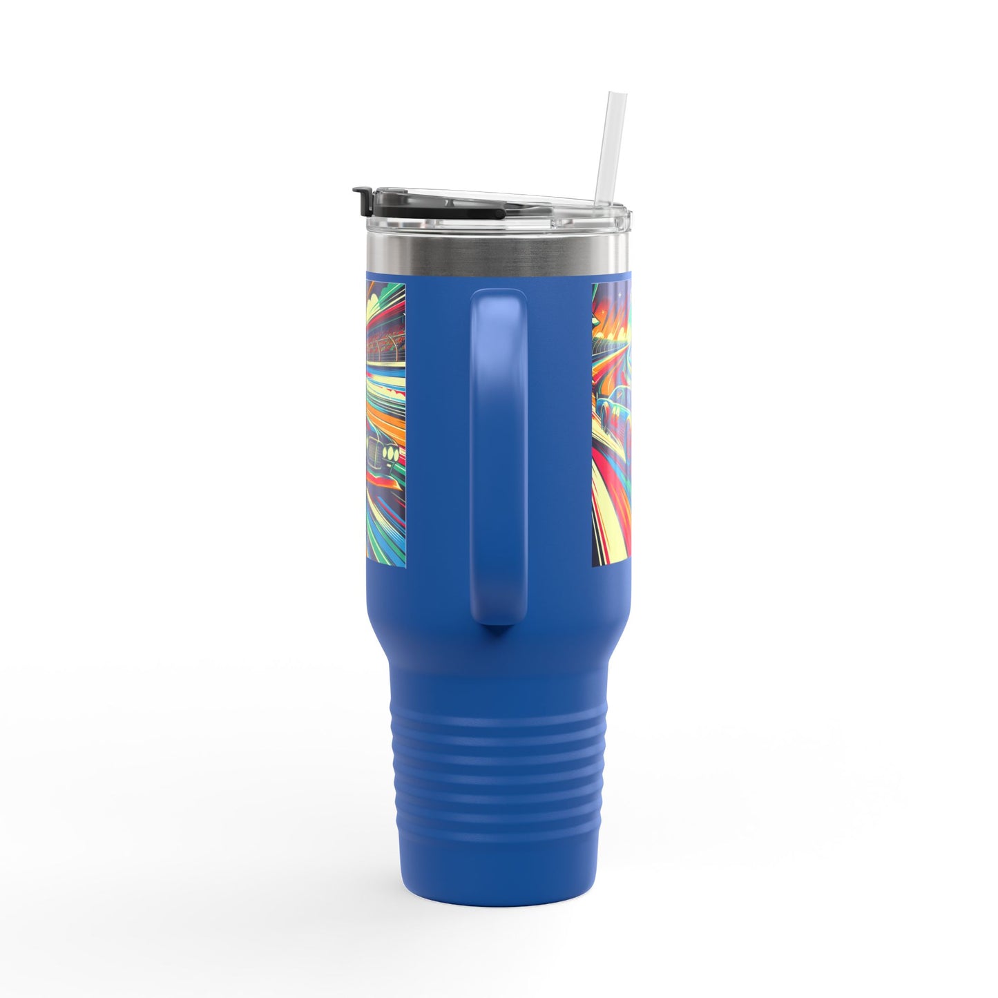 Vintage NASCAR Insulated Travel Mug, 40oz, Perfect for Fans, Sports Events, Coffee, Tea, Water