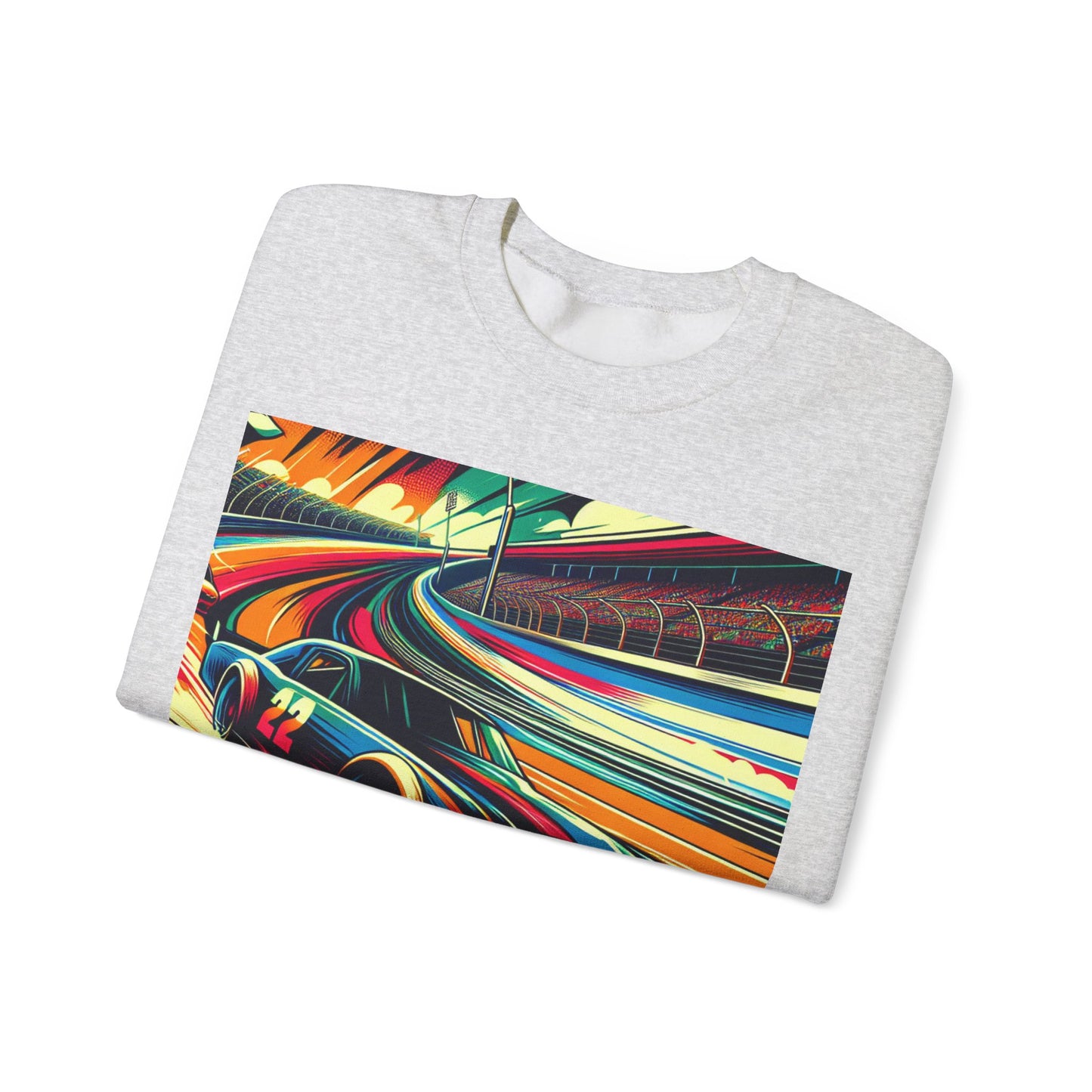 Race Car Crewneck Sweatshirt | Racing Apparel, Unisex Sweatshirt, NASCAR Gift, Motorsports Clothing, Car Enthusiasts Sweatshirt