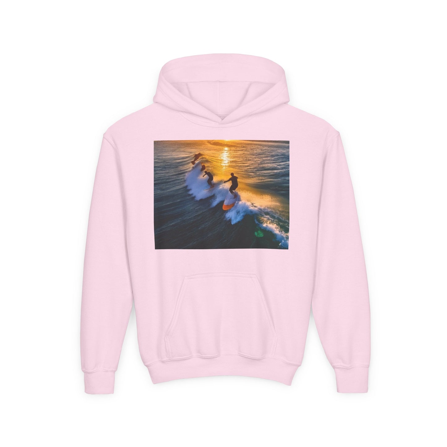 Surfing Youth Hoodie - Heavy Blend Sweatshirt