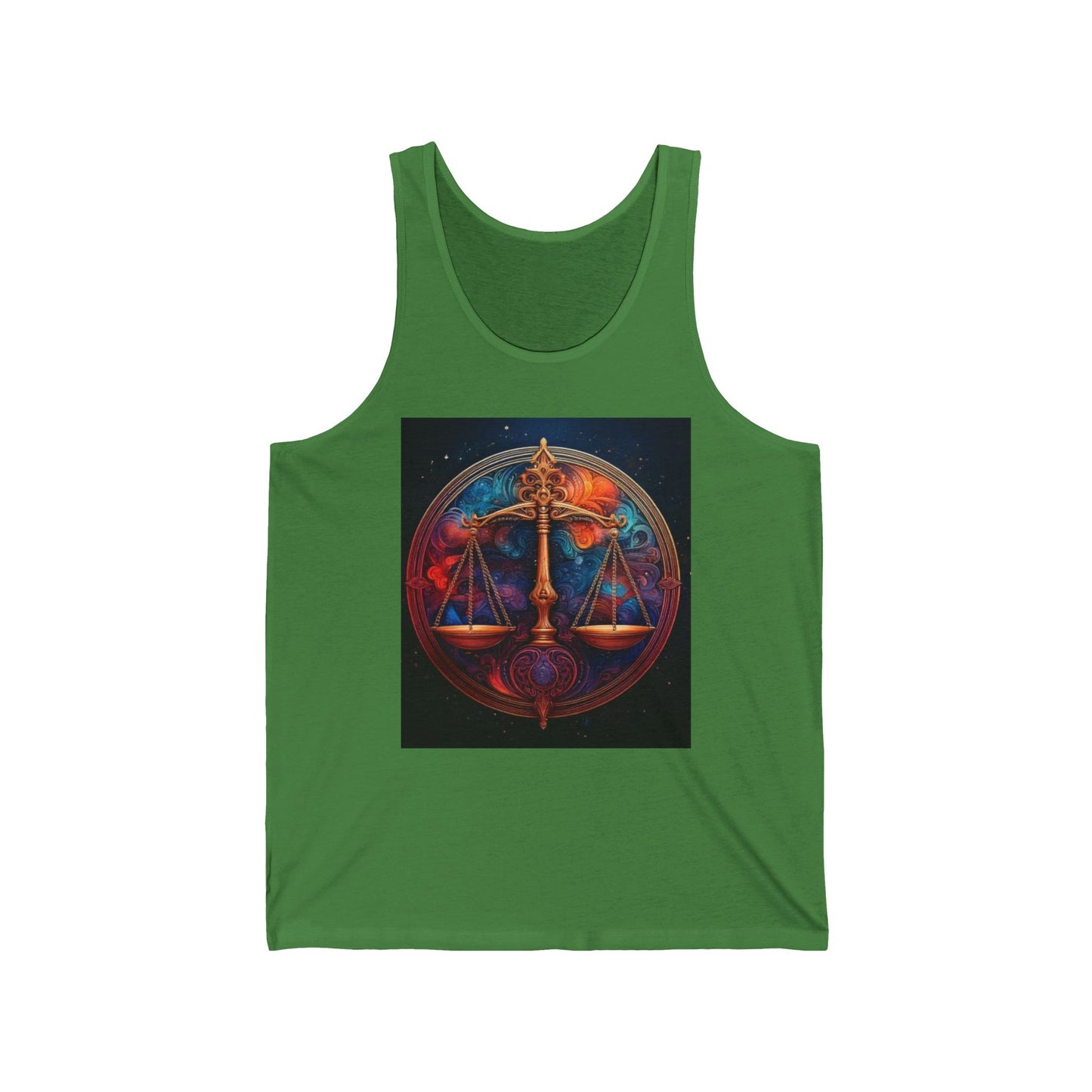Libra Unisex Jersey Tank Top - Perfect for Festivals & Casual Wear