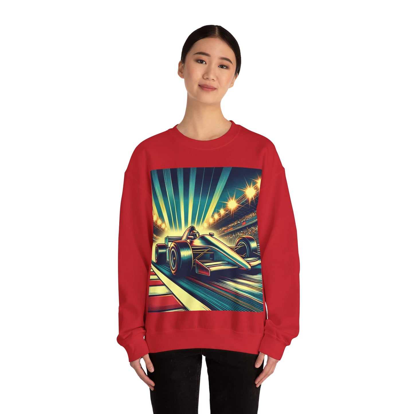 Race Car Crewneck Sweatshirt | Racing Apparel, Unisex Sweatshirt, F1 Gift, Motorsports Clothing, Car Enthusiasts Sweatshirt