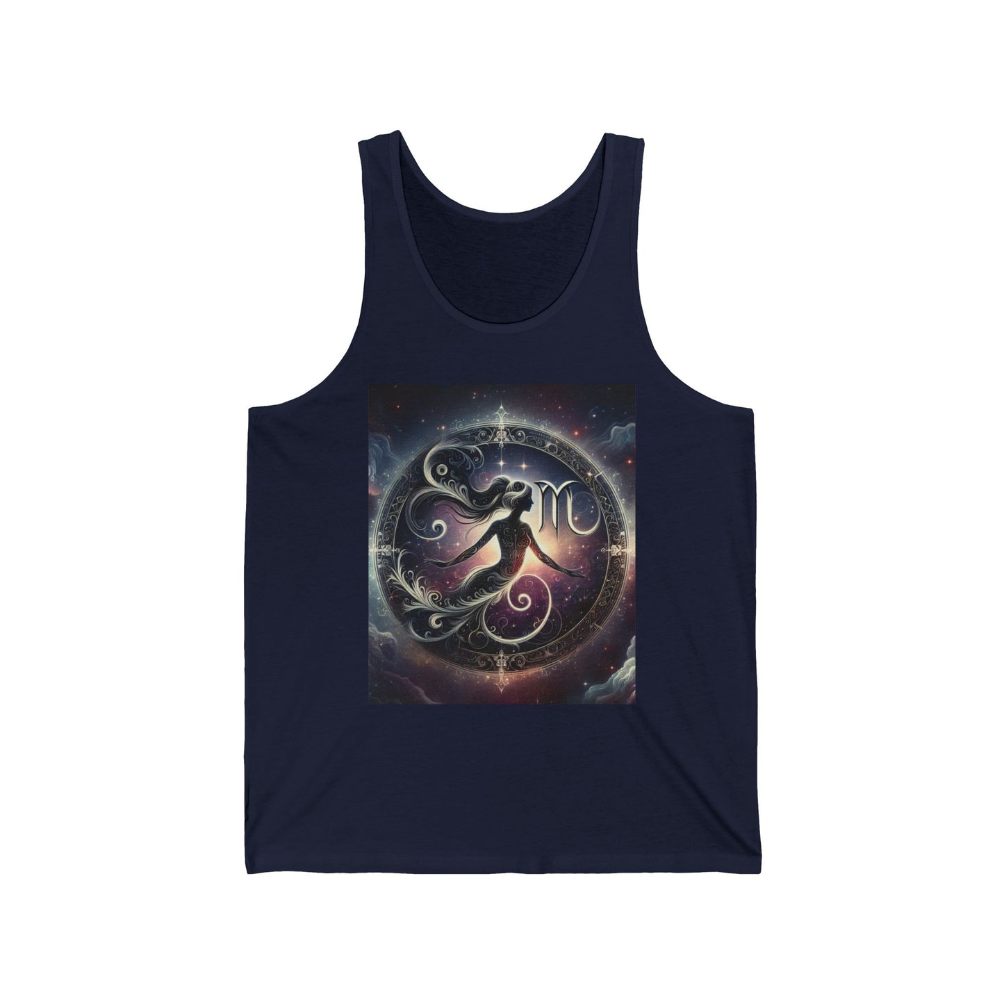 Virgo Unisex Jersey Tank Top - Perfect for Festivals & Casual Wear