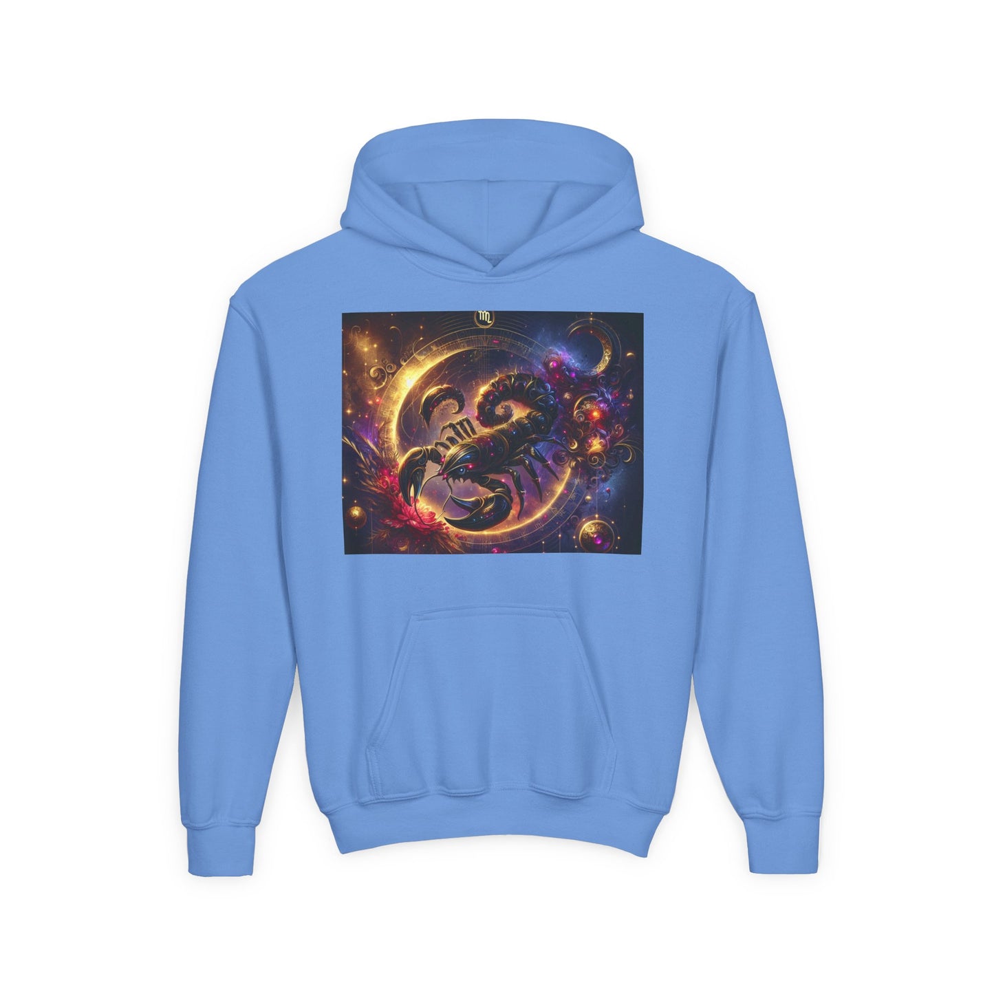 Scorpio Youth Hoodie - Heavy Blend Sweatshirt
