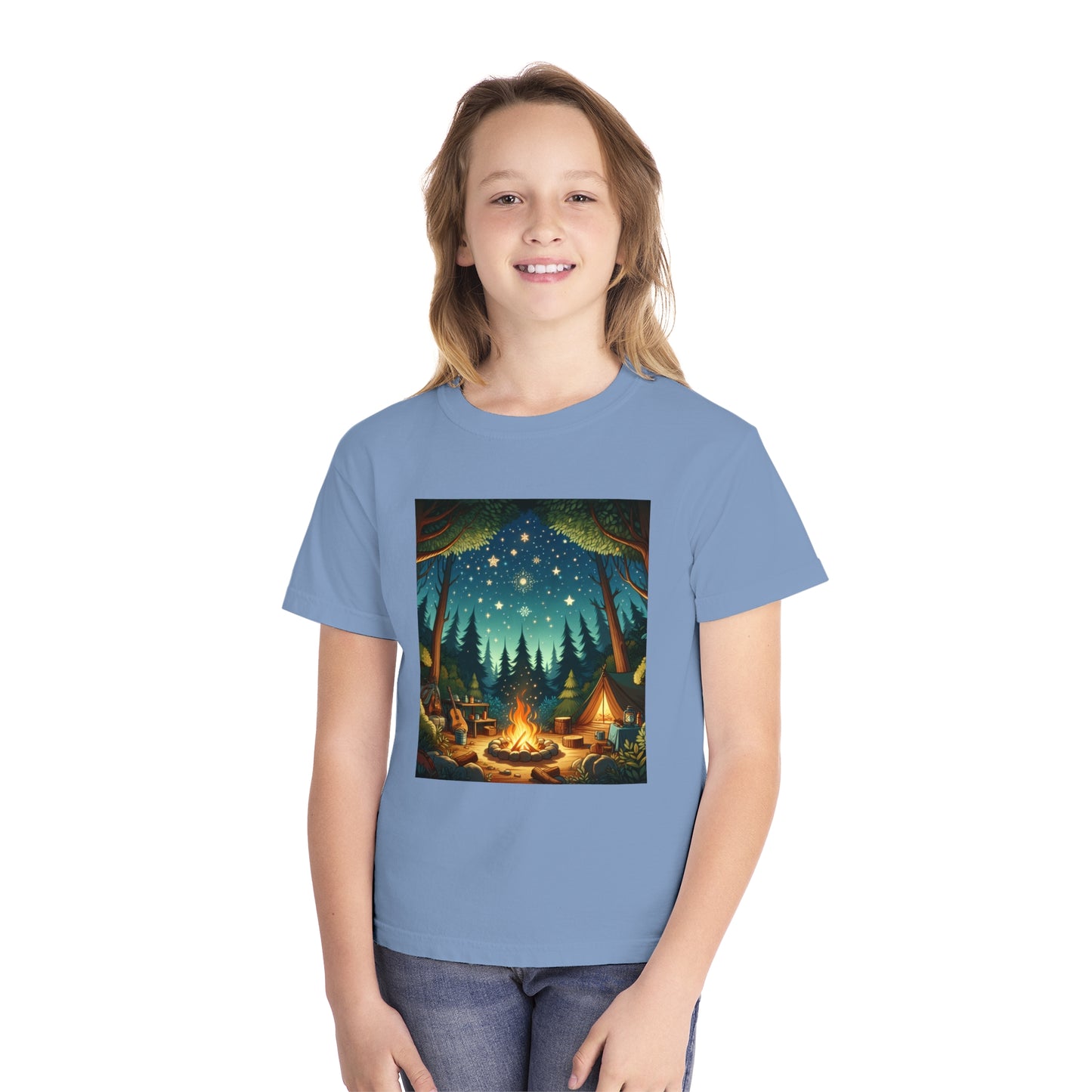Camping Youth Midweight Tee