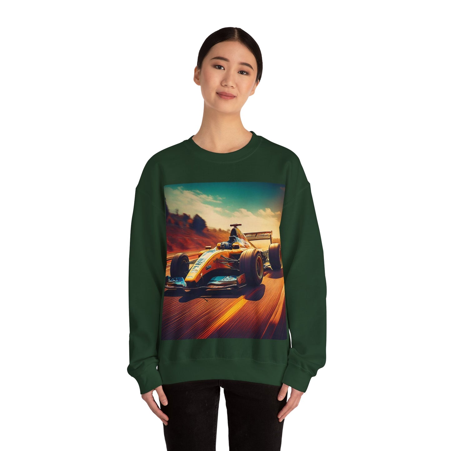 Race Car Crewneck Sweatshirt | Racing Apparel, Unisex Sweatshirt, F1 Gift, Motorsports Clothing, Car Enthusiasts Sweatshirt