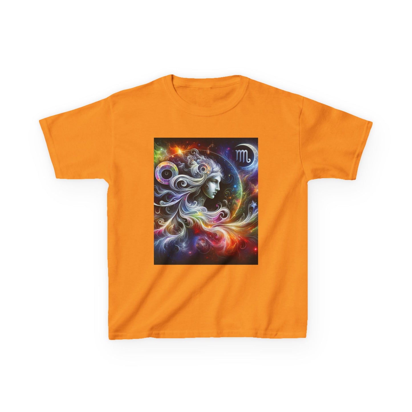 Virgo Horoscope Kids Tee - Cosmic Zodiac T-Shirt for Astrology Lovers, Birthday Gift, Everyday Wear, Reference Guide, Unique Design
