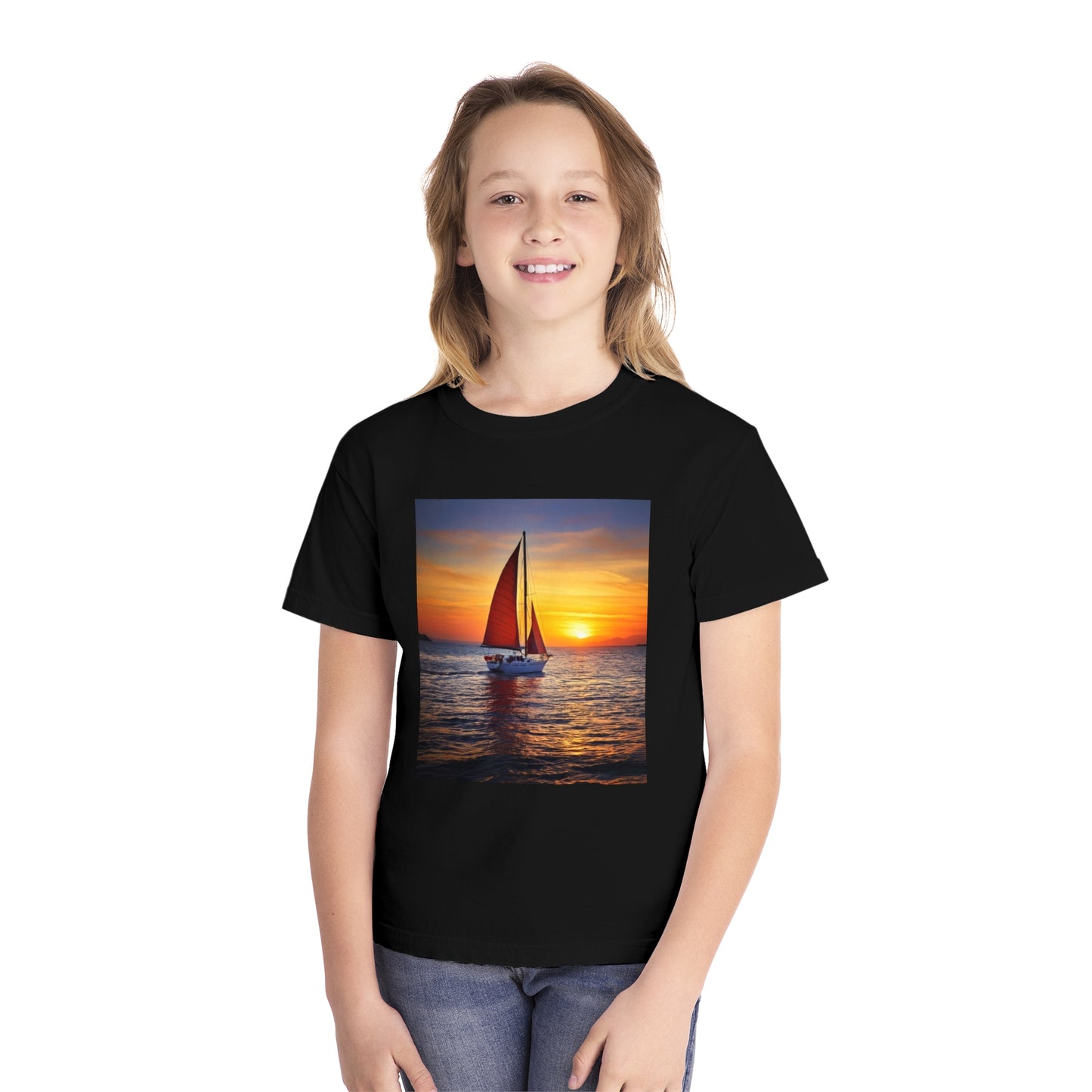 Sailing Youth Midweight Tee