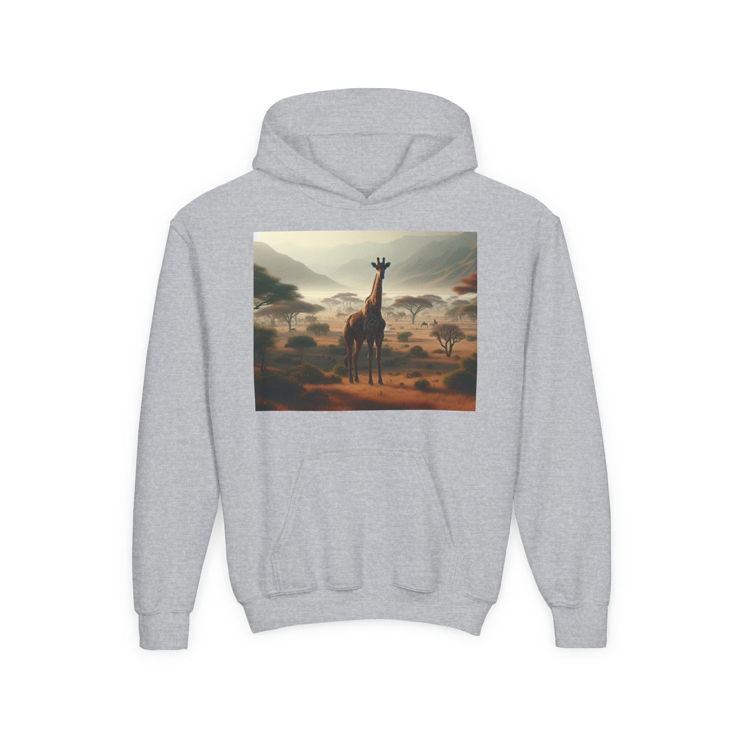 Giraffes Youth Hoodie - Heavy Blend Sweatshirt