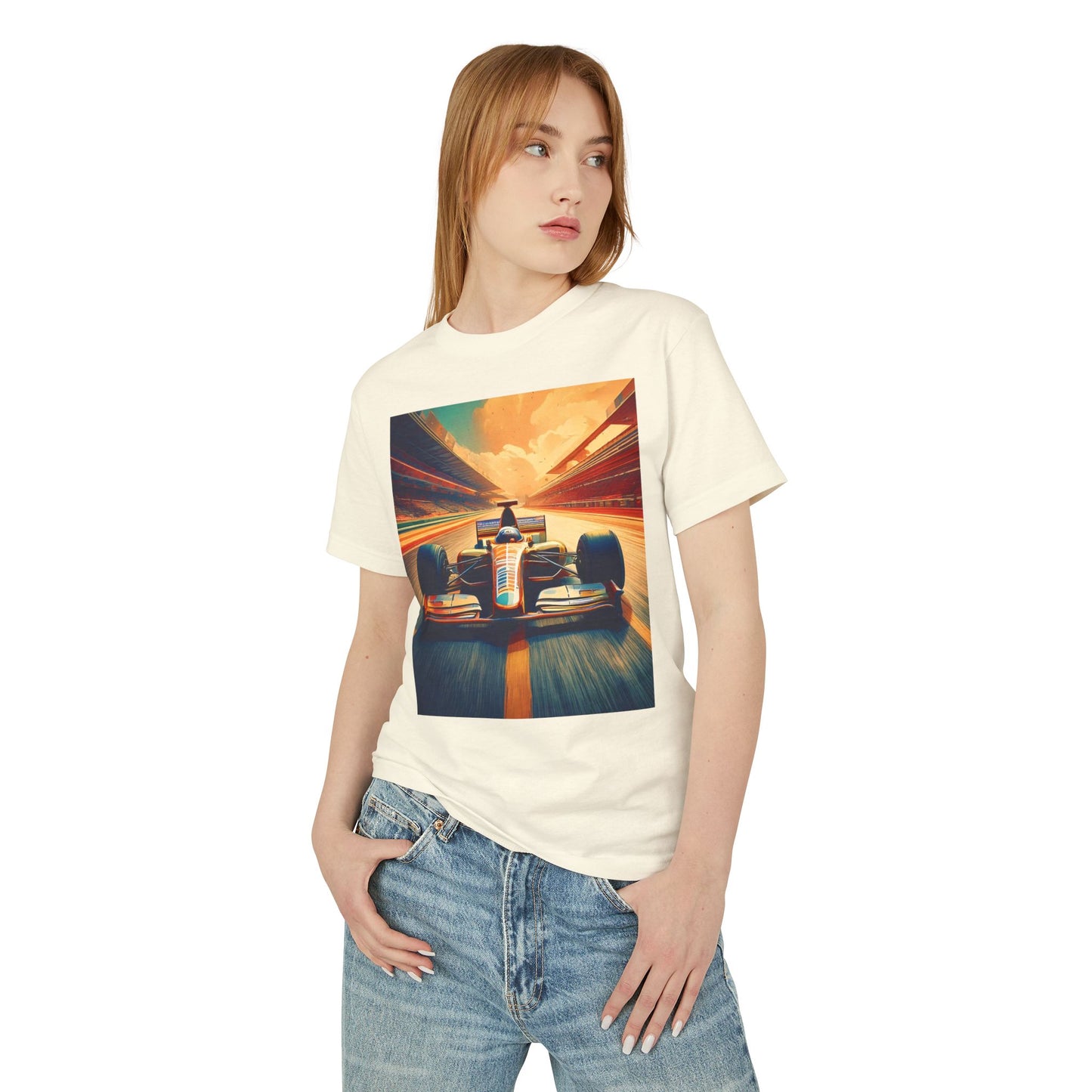 F1 Heavyweight Tee - Unisex Garment-Dyed Shirt