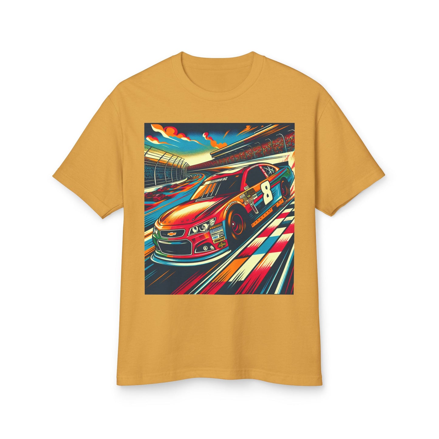 Nascar 22 Heavyweight Tee - Unisex Garment-Dyed Shirt