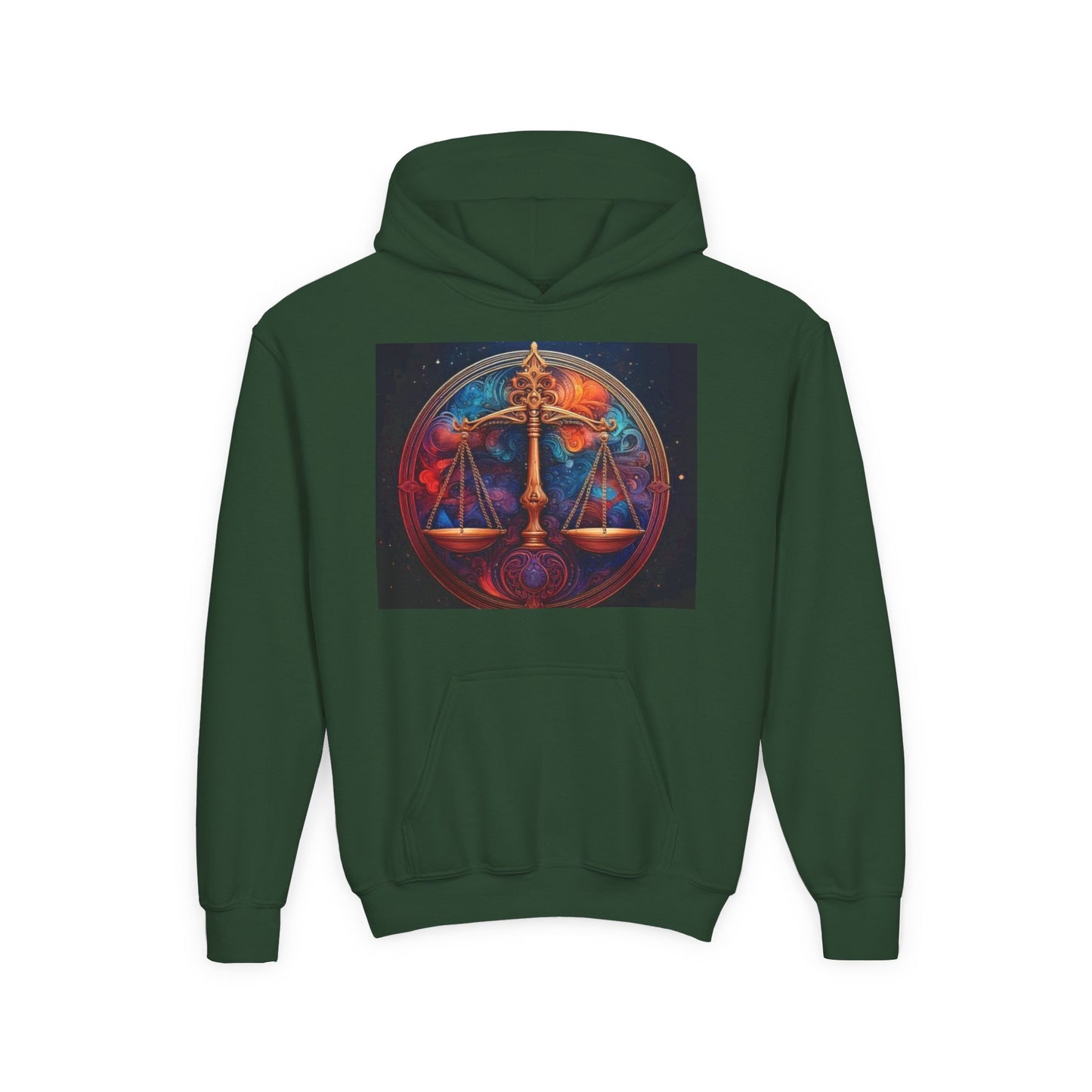 Libra Youth Hoodie - Heavy Blend Sweatshirt