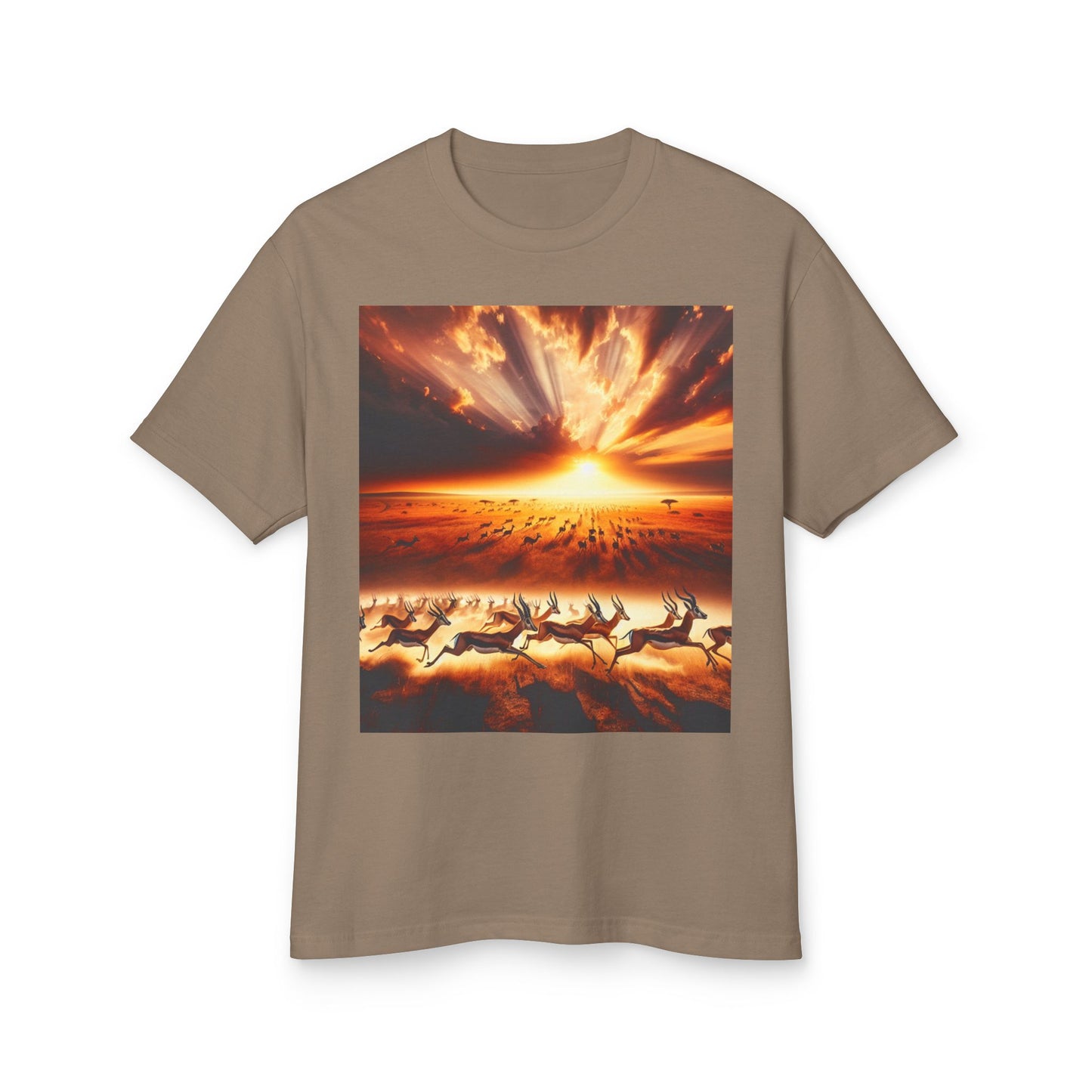 Gazelles Heavyweight Tee - Unisex Garment-Dyed Shirt