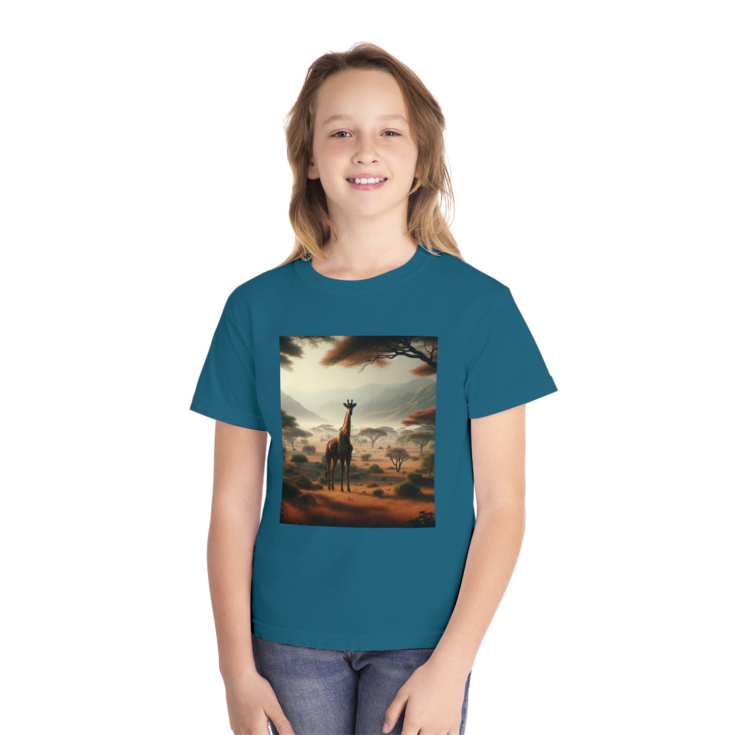 Giraffes Youth Midweight Tee