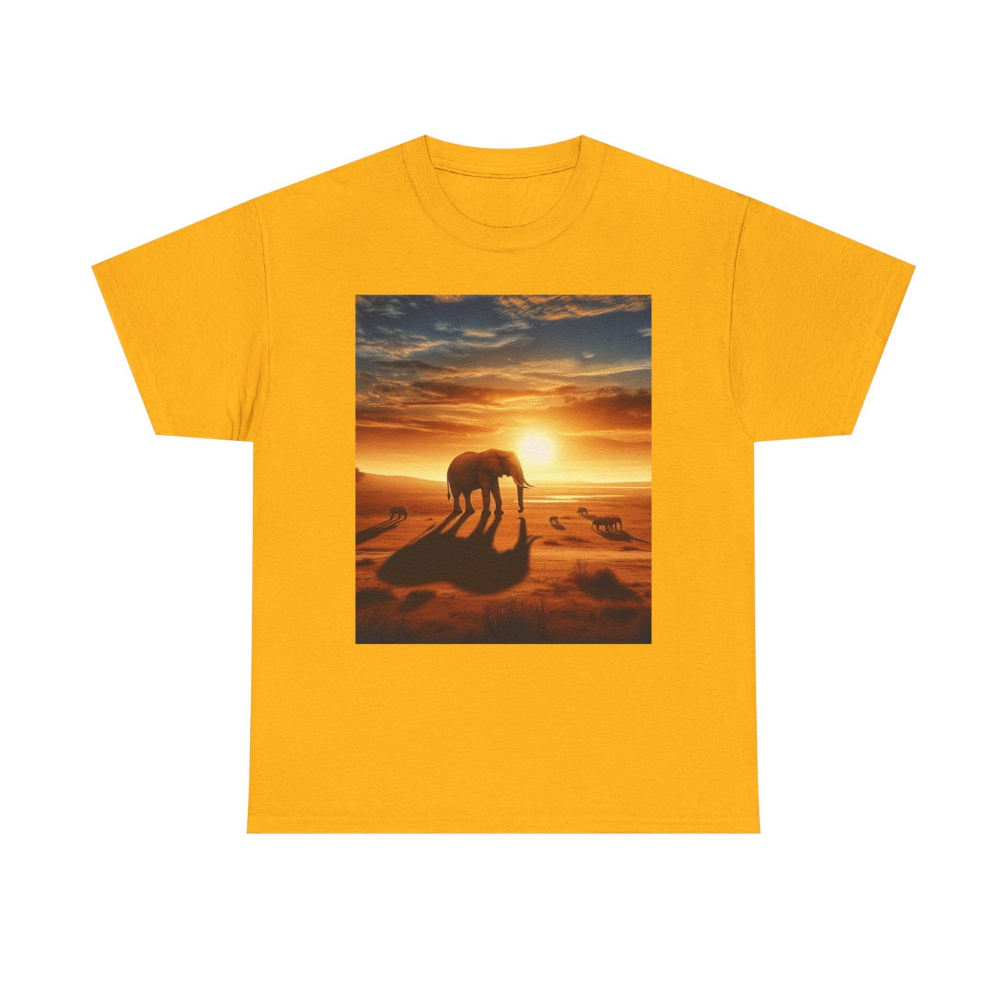Elephants Women's Heavy Cotton Tee