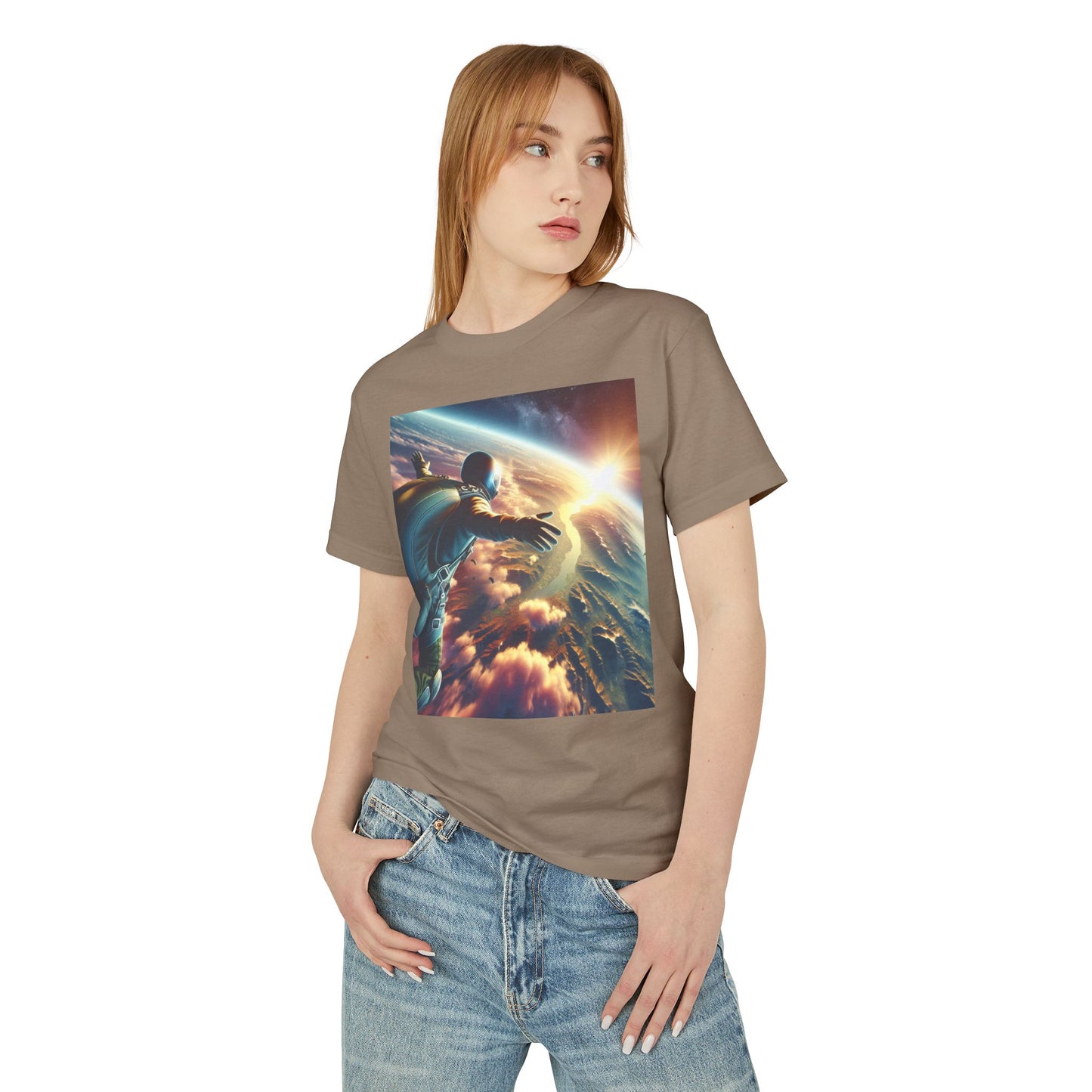 Skydiving Heavyweight Tee - Unisex Garment-Dyed Shirt