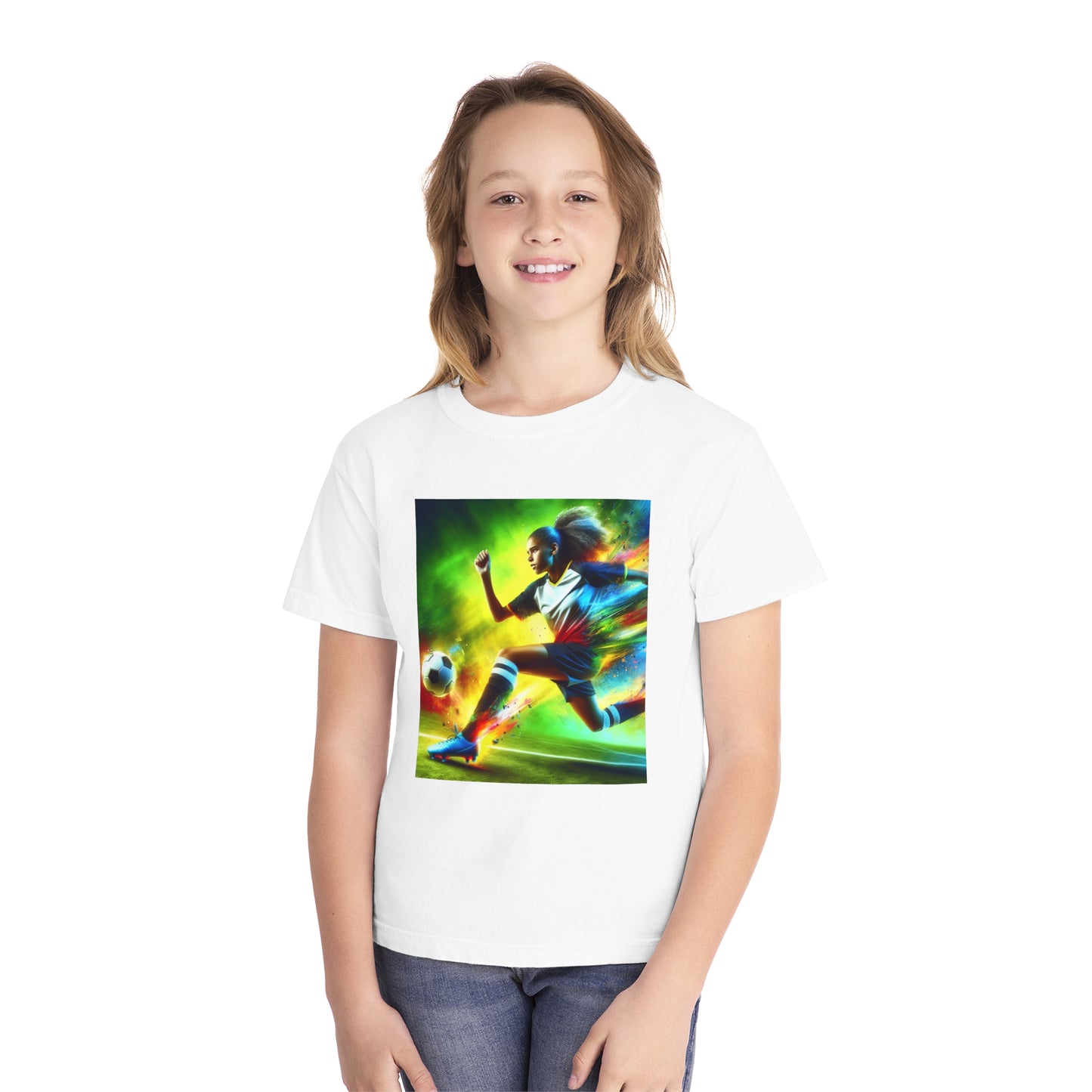 Soccer Youth Midweight Tee