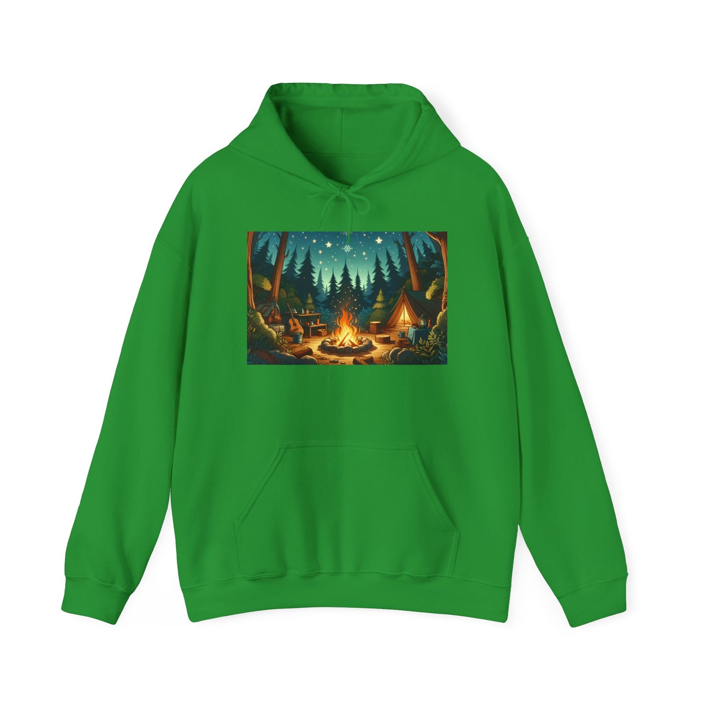 Camping Unisex Hoodie - Sports Team Vibes