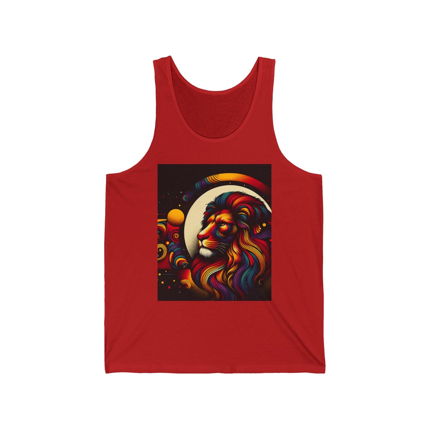 Leo Unisex Jersey Tank Top - Perfect for Festivals & Casual Wear