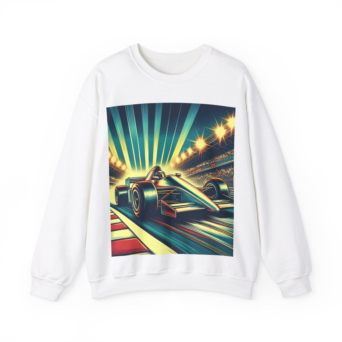 Race Car Crewneck Sweatshirt | Racing Apparel, Unisex Sweatshirt, F1 Gift, Motorsports Clothing, Car Enthusiasts Sweatshirt