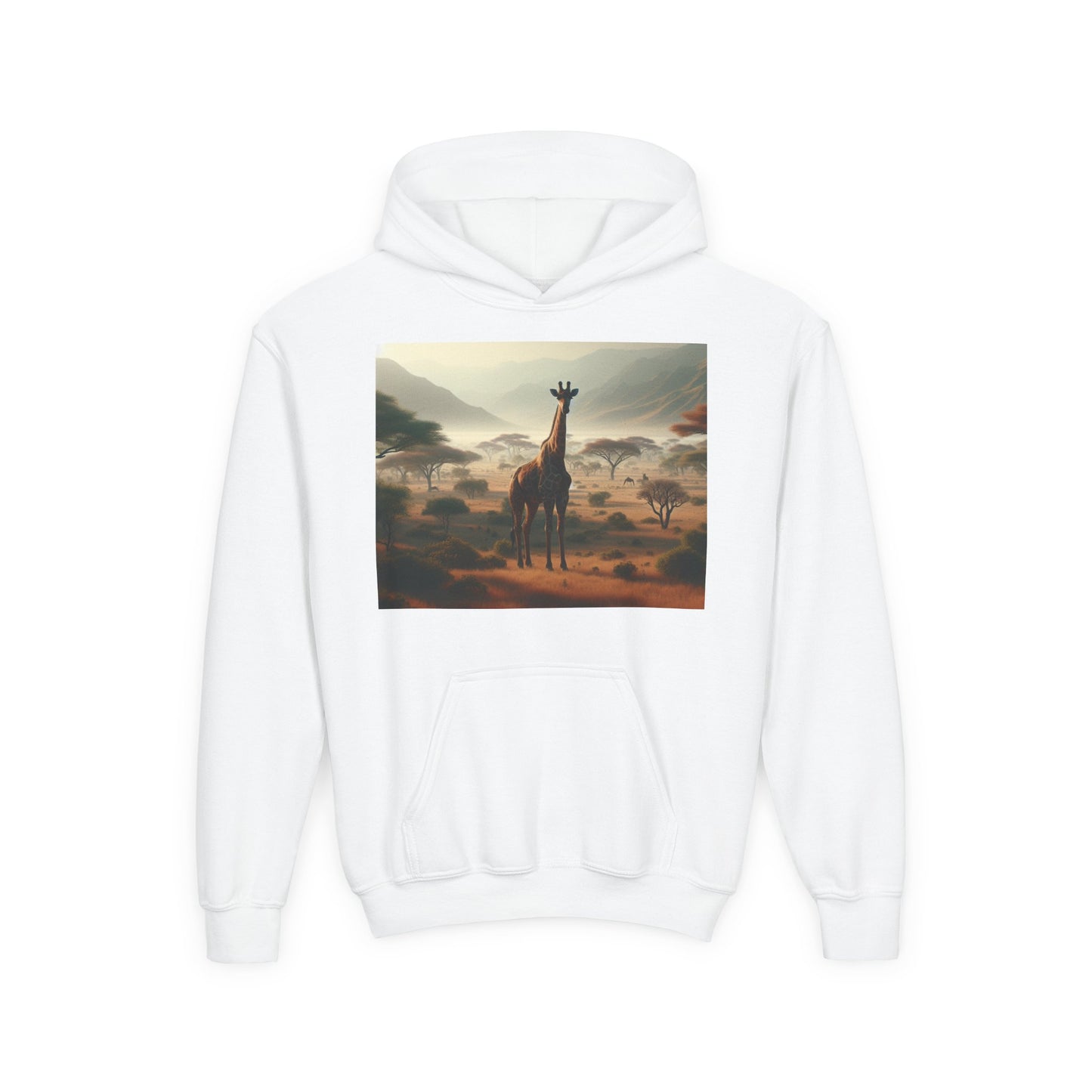 Giraffes Youth Hoodie - Heavy Blend Sweatshirt