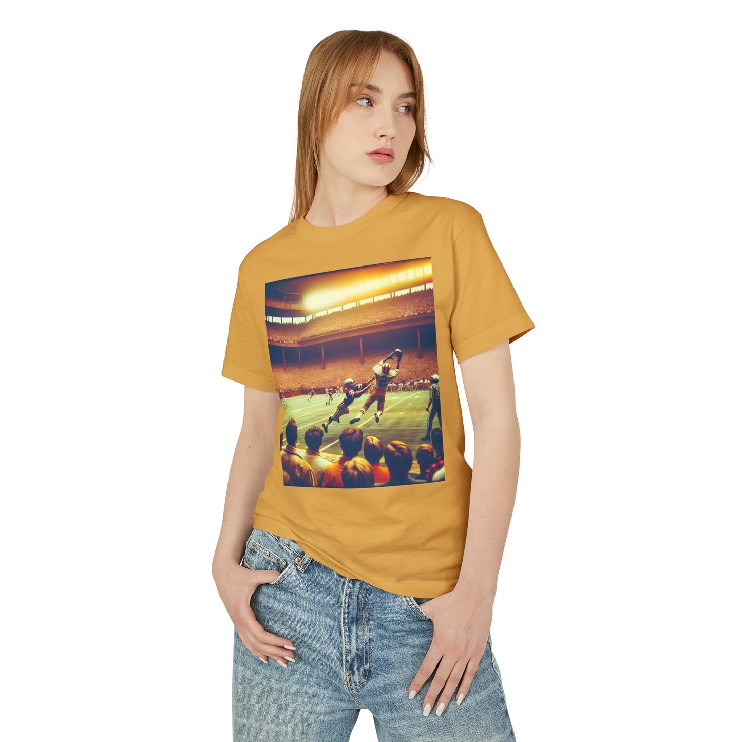 Football Heavyweight Tee - Unisex Garment-Dyed Shirt