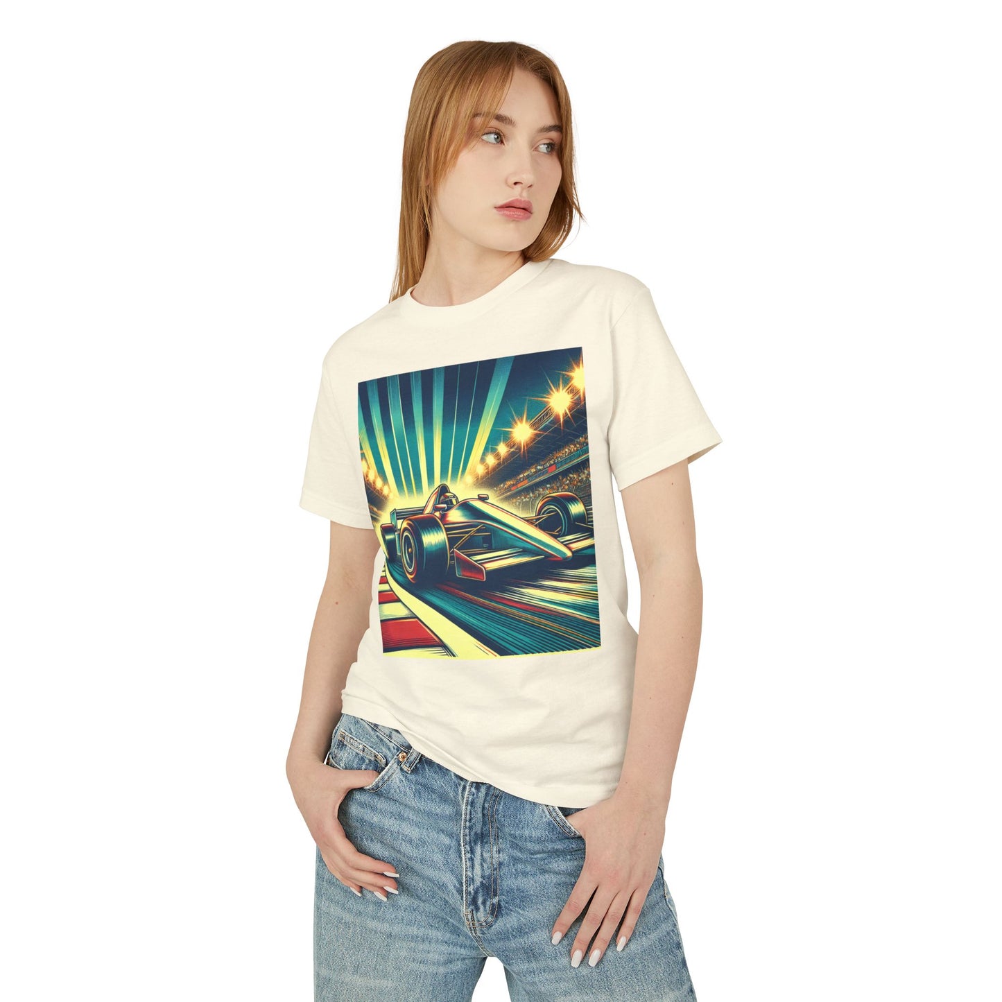 F1 Heavyweight Tee - Unisex Garment-Dyed Shirt
