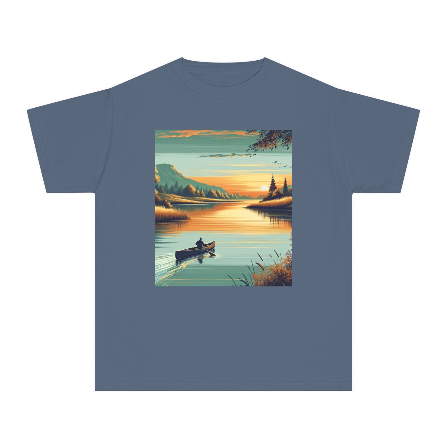 Canoeing Youth Midweight Tee