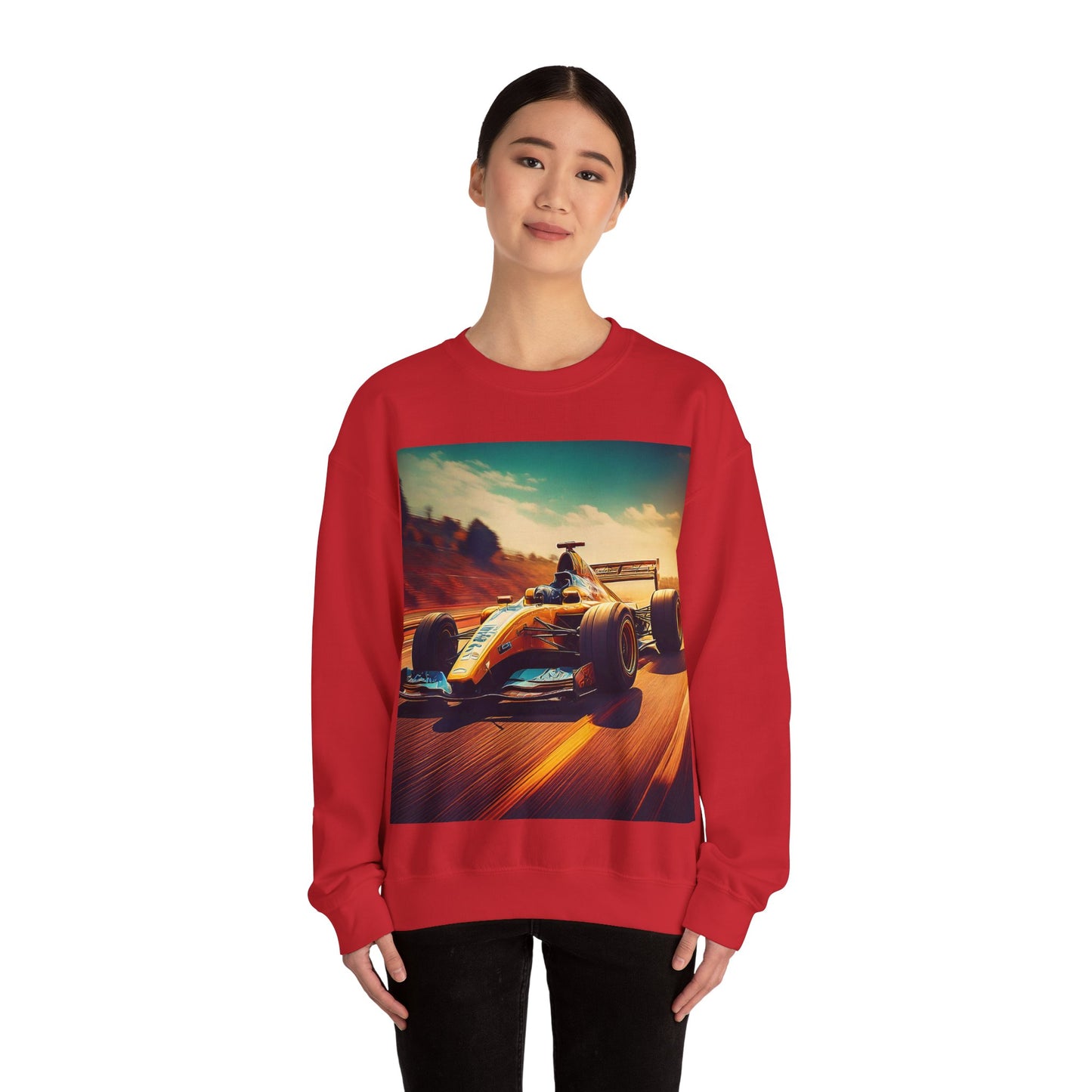 Race Car Crewneck Sweatshirt | Racing Apparel, Unisex Sweatshirt, F1 Gift, Motorsports Clothing, Car Enthusiasts Sweatshirt