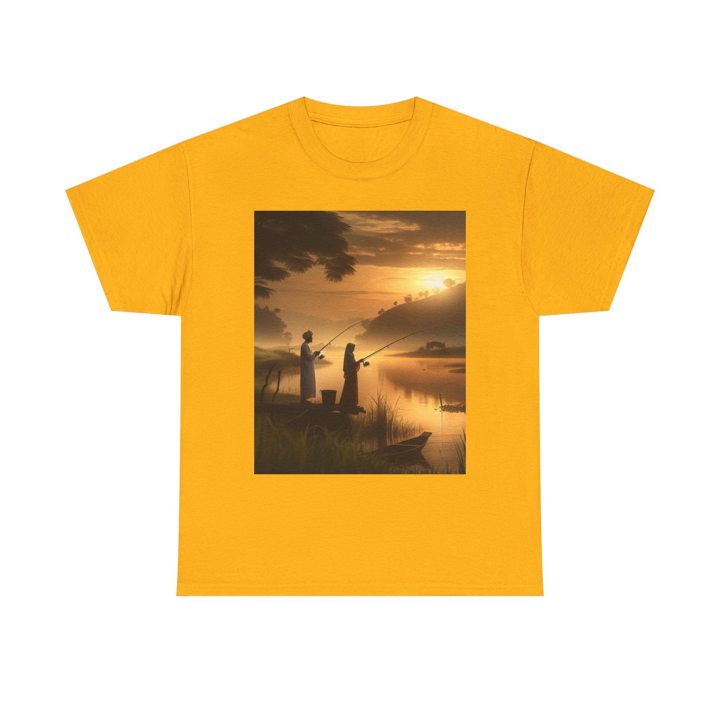 Fishing Women's Heavy Cotton Tee