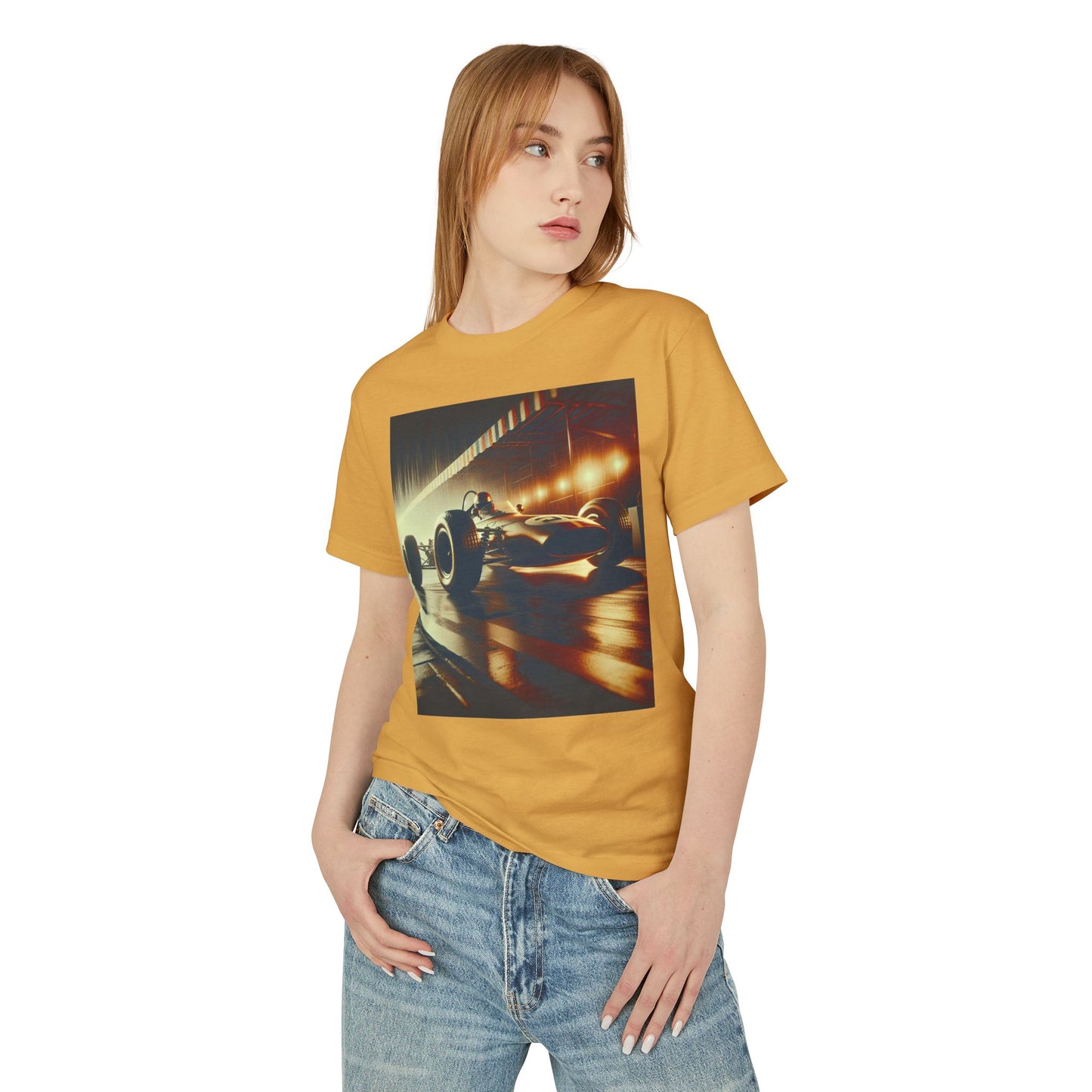 F1 Heavyweight Tee - Unisex Garment-Dyed Shirt