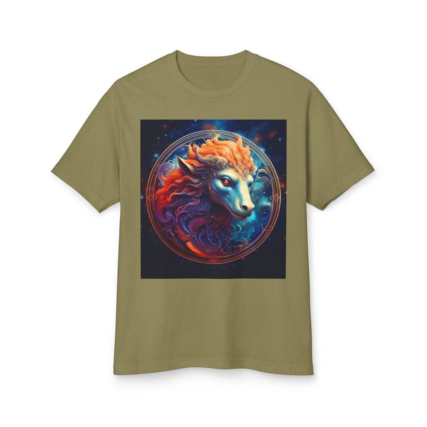 Aquarius Heavyweight Tee - Unisex Garment-Dyed Shirt